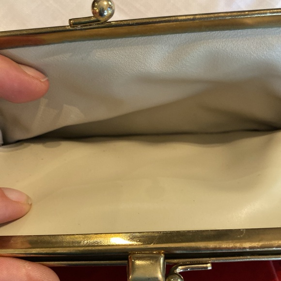 Prince Gardner Genuine Top-grain Cowhide Wallet Coin Purse.Vintage in Red - Picture 10 of 13